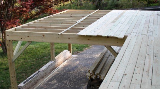 attach deck to house or not