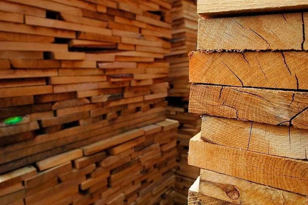 how to dry fresh cut lumber
